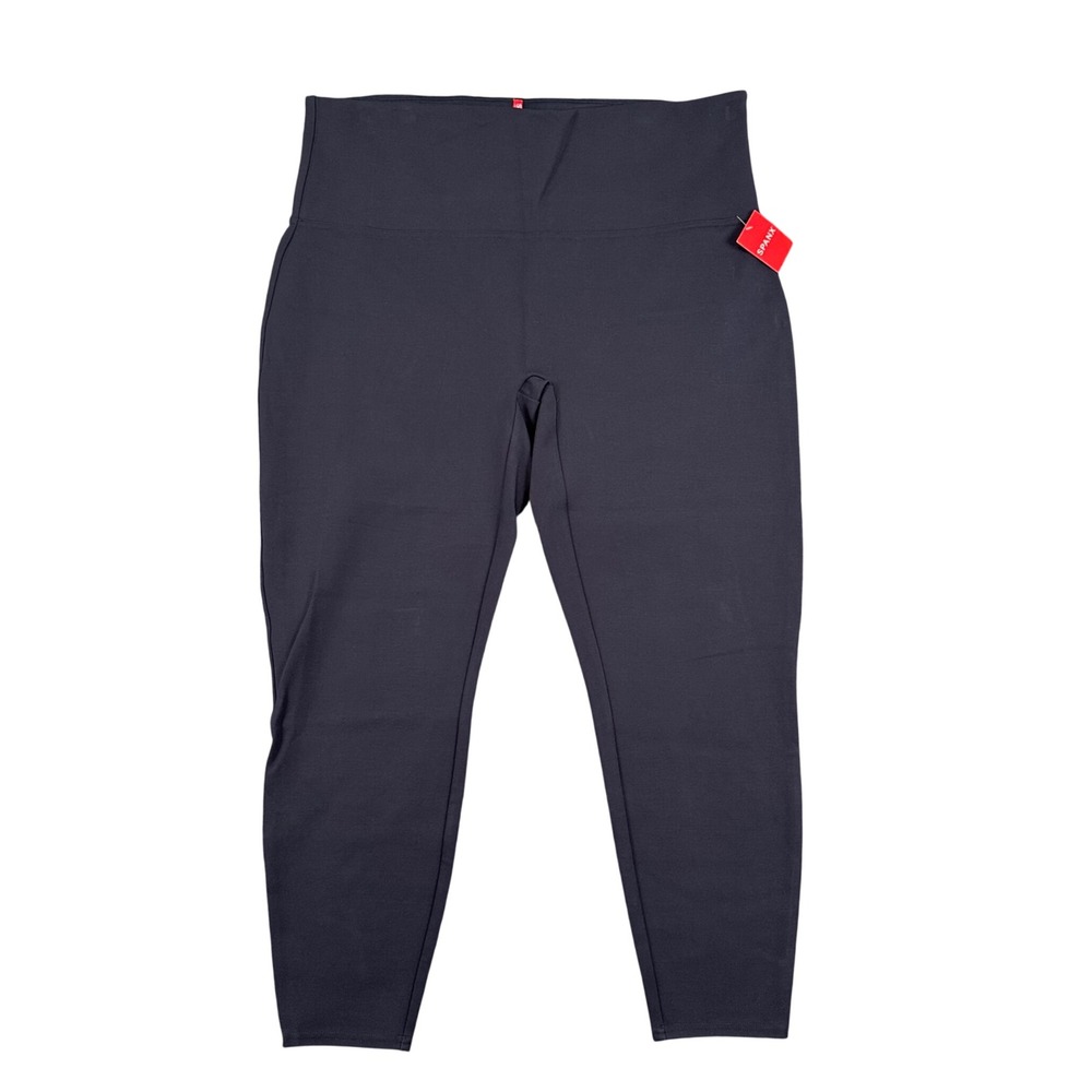 NWT Spanx Ponte Ankle Legging Womens Size 3X Classic Navy Blue Stretch Leisure
